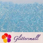 0.4mm Sky Blue and White Brightness Iridescent Glitter FC-F321R