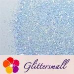 0.4mm Ice Blue and White Brightness Iridescent Glitter FC-F321