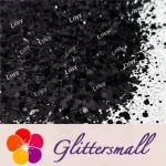 General Mixed Black Pearl Glitter Pure Color B01000A