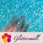 0.4mm Turquoise Green Brightness Iridescent Glitter F336AR