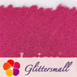 0.2mm Solvent Resistance Holographic Rose Red Glitter For Nail Polish LS0912