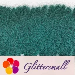 0.3mm Deep Green Fine Glitter Pure Color B0622