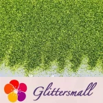 0.3mm Leaf Green Fine Glitter Pure Color B0617