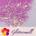 General Mixed High Brightness Iridescent Rose Pink Glitter FC339A