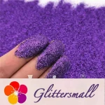 0.2mm Professional Cosmetic Glitter For Lip Gloss, Lipstick Purple FCH801
