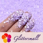 Macaron Color General Mixed Lavendar Purple Glitter FC-E8032
