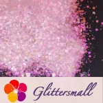 Iridescent Pale Pink General Mixed High Brightness Glitter FC007