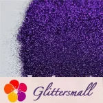 0.3mm Dark Purple Fine Glitter Pure Color B0808