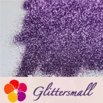 0.3mm Light Purple Fine Glitter Pure Color B0802A