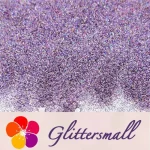 0.2mm Professional Cosmetic Glitter For Lip Gloss Holographic Light Purple FCHL802A