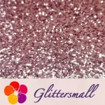 1mm Hexagon Shapes Pink Glitter B0900