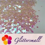 3mm Round Shapes Dream Pink Glitter C003
